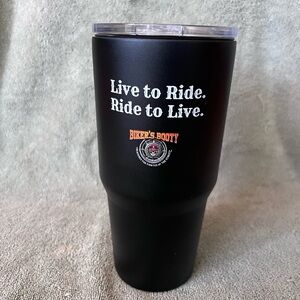 Live to Ride. Ride to Live. 30oz tumbler
